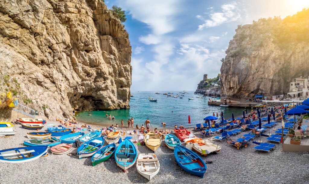 Amalfi Kıyıları Plaj